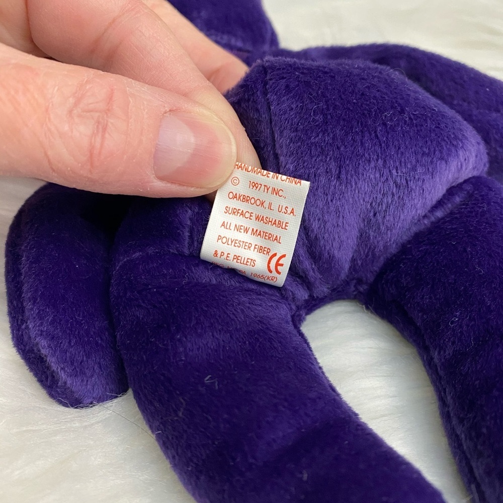 LAST ONE LEFT NEW,RARE PRINCESS BEANIE BABY WITH ERRORS - Picture 3 of 6